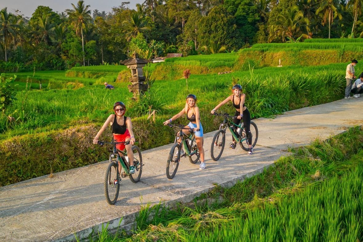 UBUD E-BIKE MORNING & SUNSET